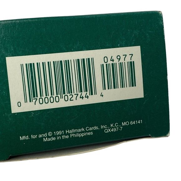 Plum Delightful 1991 Keepsake Hallmark Ornament - Picture 5 of 5